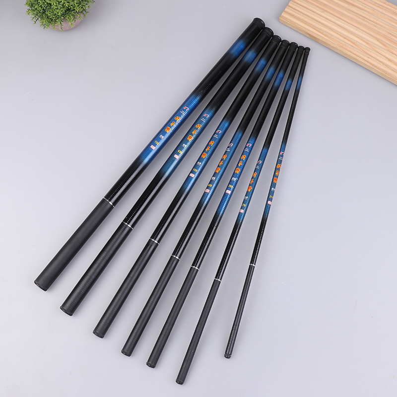 Telescopic Fishing Rod - Телескопическая удочка из стекловолокна 2,1/2,7/3,6/4,5/5,4/6,3/7,2 м,