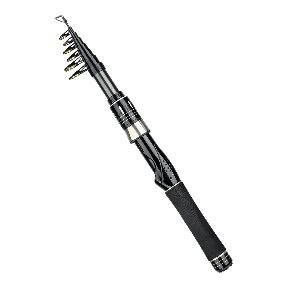 Telescopic Fishing Rod - Ультралегкая телескопическая карбоновая удочка с керамическими