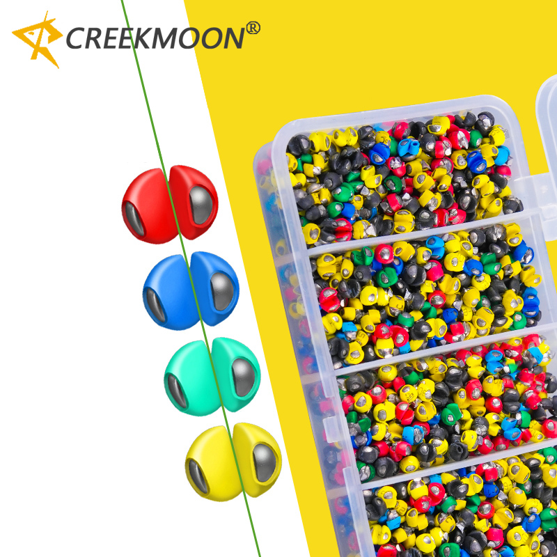 Fishing Equipment Set - Набор из 100 быстросъемных рыболовных грузил