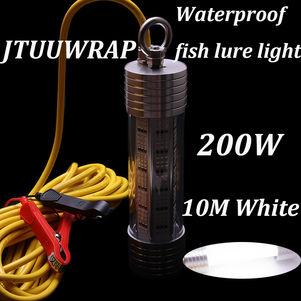 Новый рыболовный фонарь 200 Вт – обзор и цена Fishing Equipment Lures
