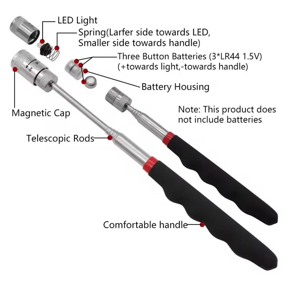 Телескопическая магнитная ручк – обзор и цена Telescopic Fishing Rod