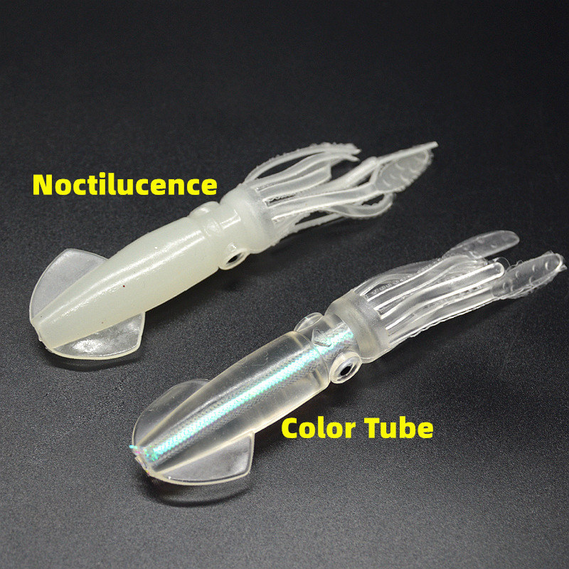 Серебристая/Цветная трубка кал – обзор и цена Fishing Equipment Lures