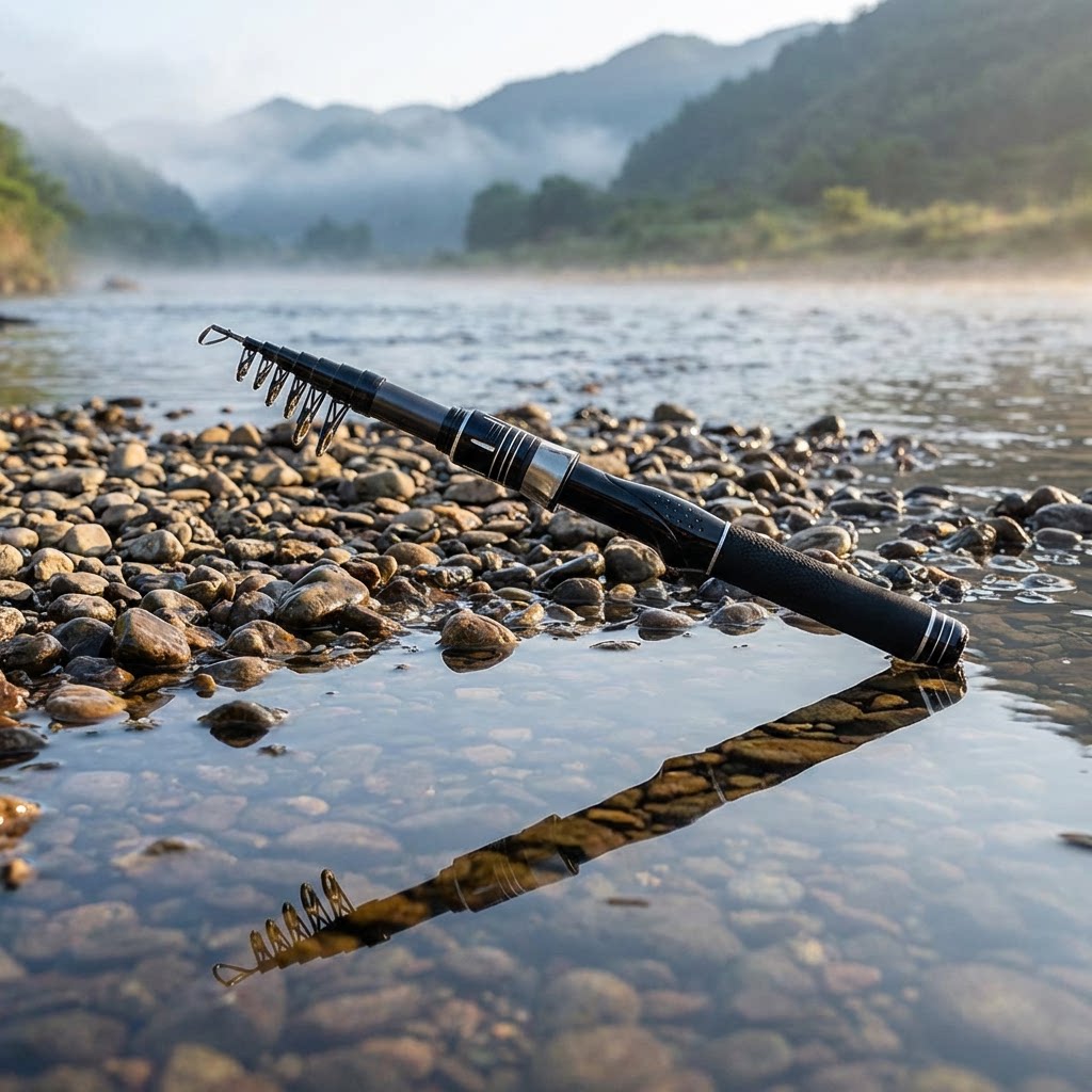 Ультралегкая телескопическая к – обзор и цена Telescopic Fishing Rod