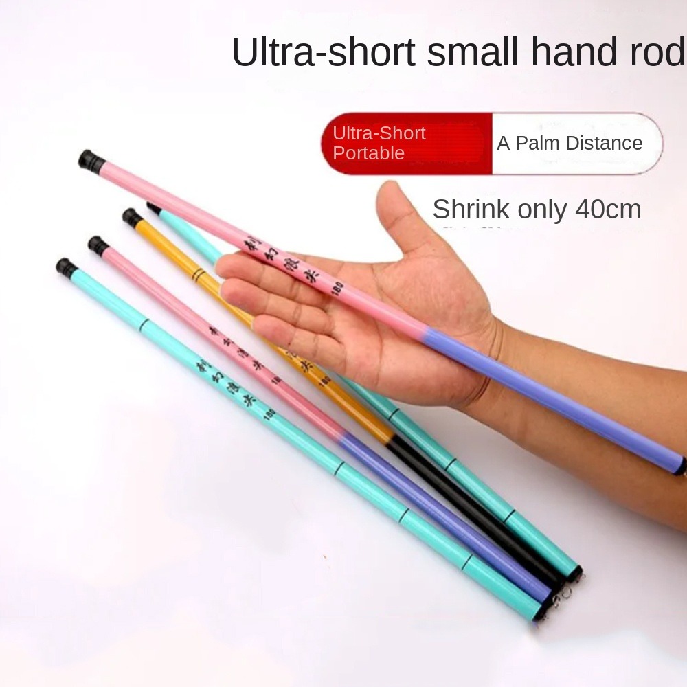 Ультракороткая телескопическая – обзор и цена Telescopic Fishing Rod