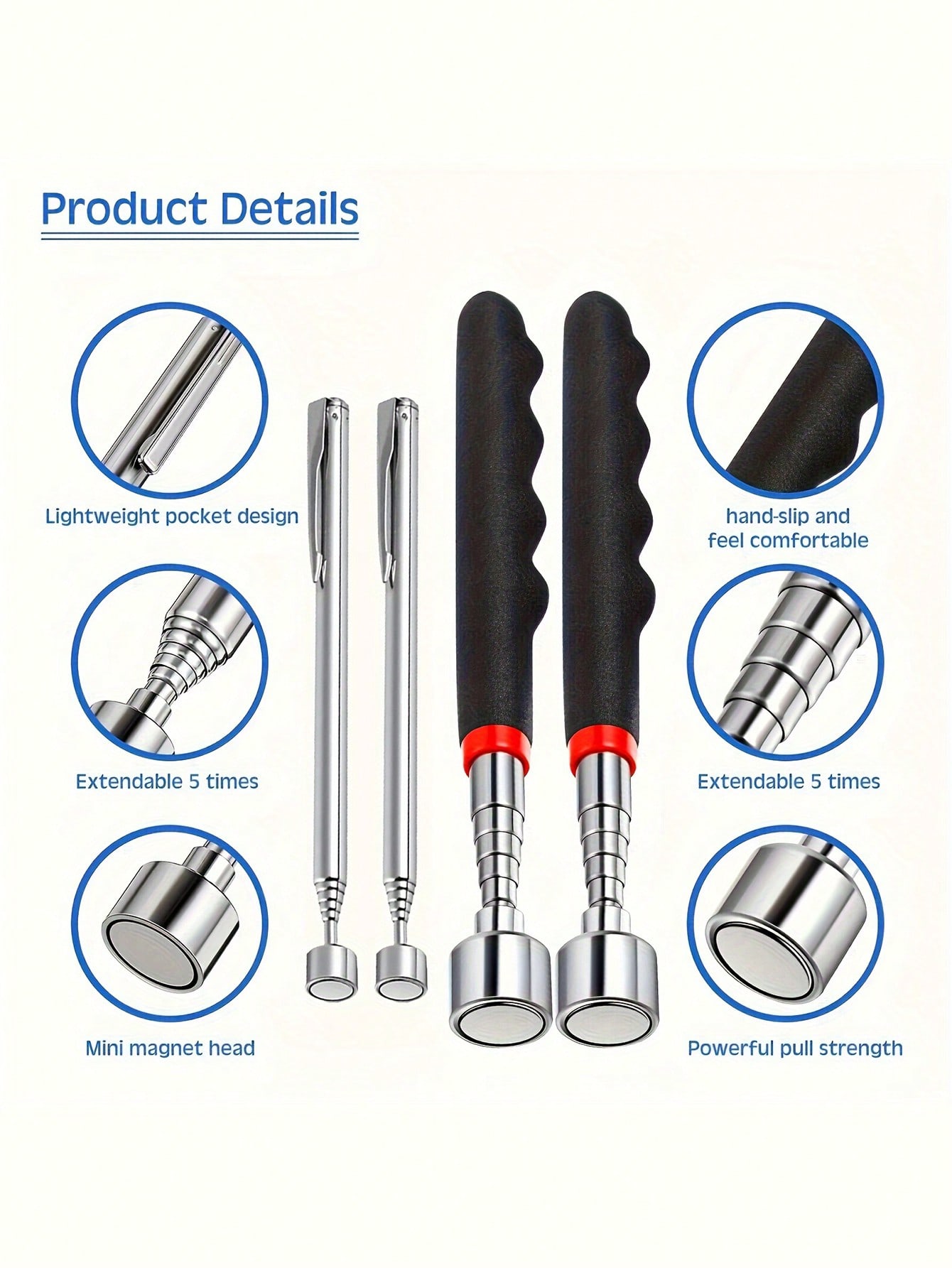 Выдвижной магнитный захват для – обзор и цена Telescopic Fishing Rod
