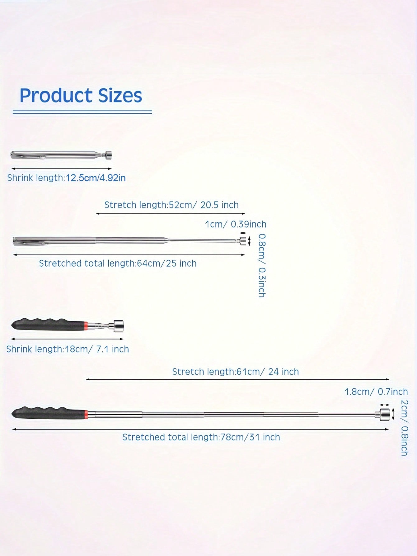 Выдвижной магнитный захват для – обзор и цена Telescopic Fishing Rod