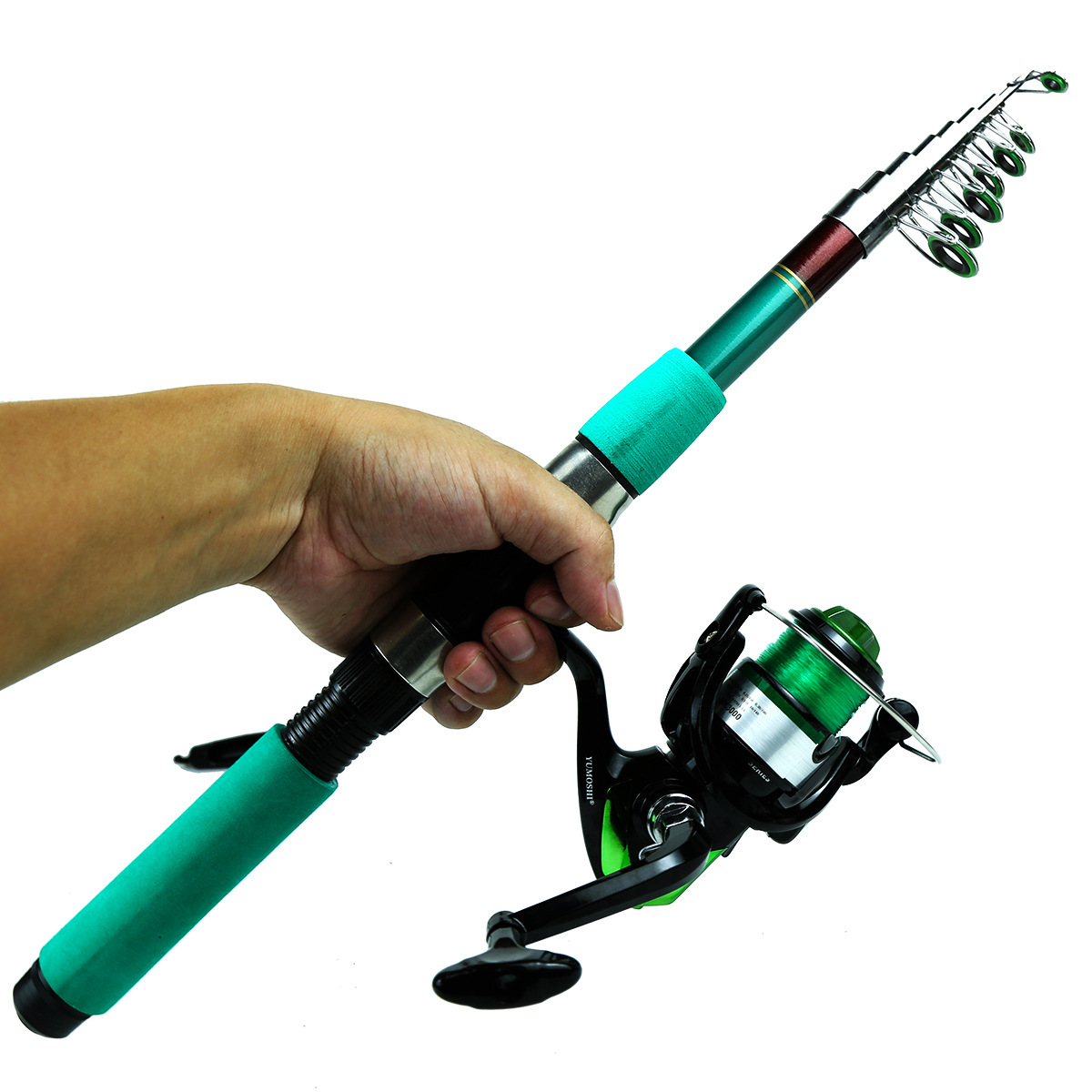 Портативный ультралегкий телес – обзор и цена Telescopic Fishing Rod