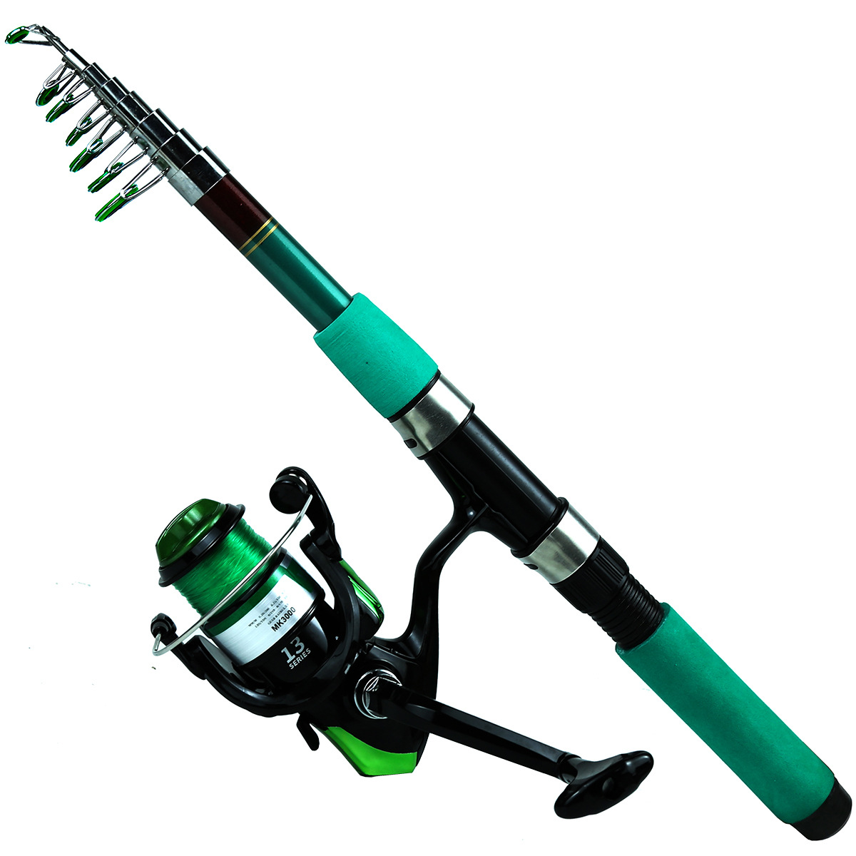 Портативный ультралегкий телес – обзор и цена Telescopic Fishing Rod