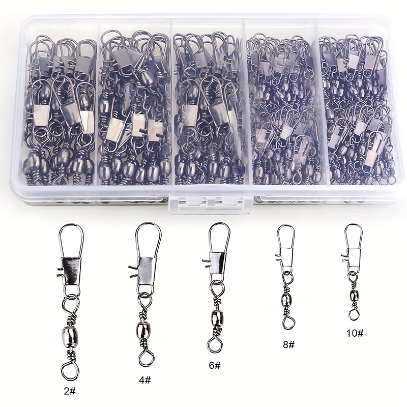 50/200 шт. Вертлюги-карабины д – обзор и цена Fishing Equipment Set